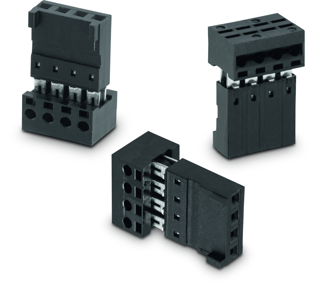 WRWTB 2.54 mm Female IDC Connector Discrete Wires AWG 2224